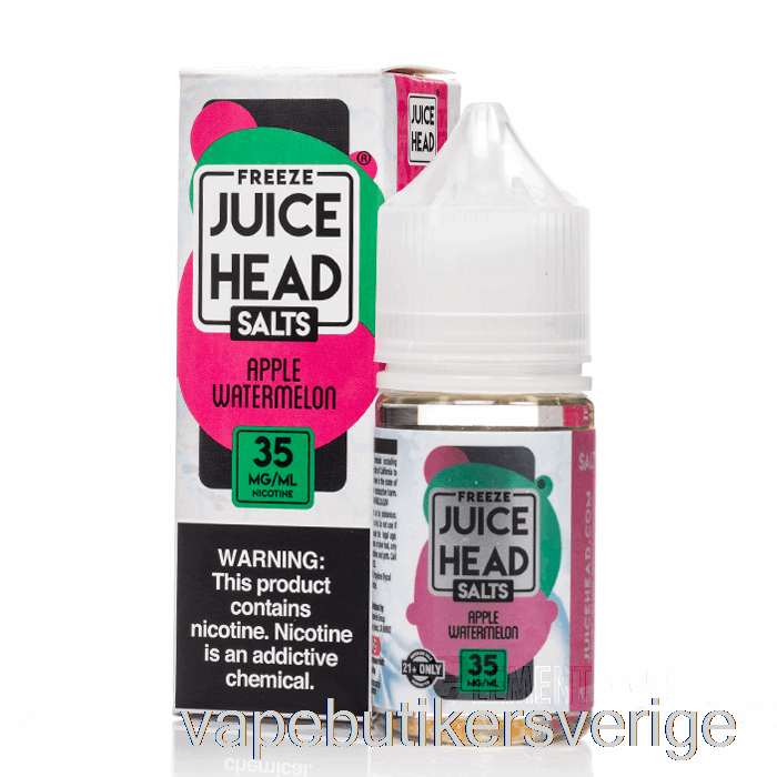 Vape Sverige Frys äpple Vattenmelon - Juice Huvudsalter - 30ml 50mg